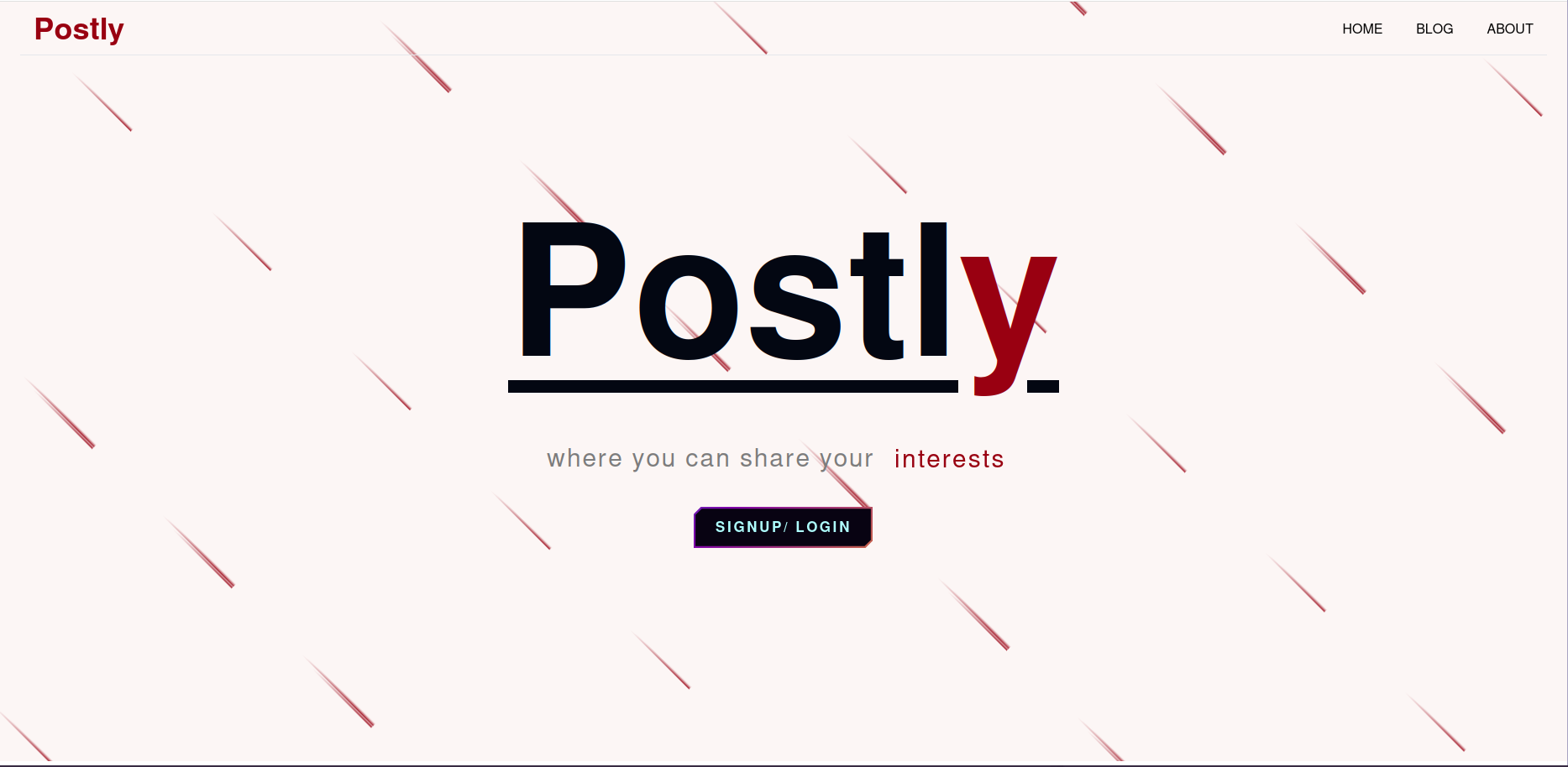 Postly - BlogPost Website